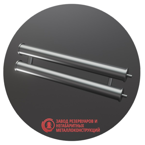 Регистры отопления двухрядные РСП-2x48x2.0-6000 мм