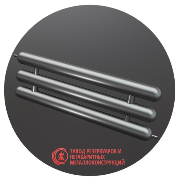 Регистры отопления трехрядные РСЭ-3x42x2.0-2000 мм