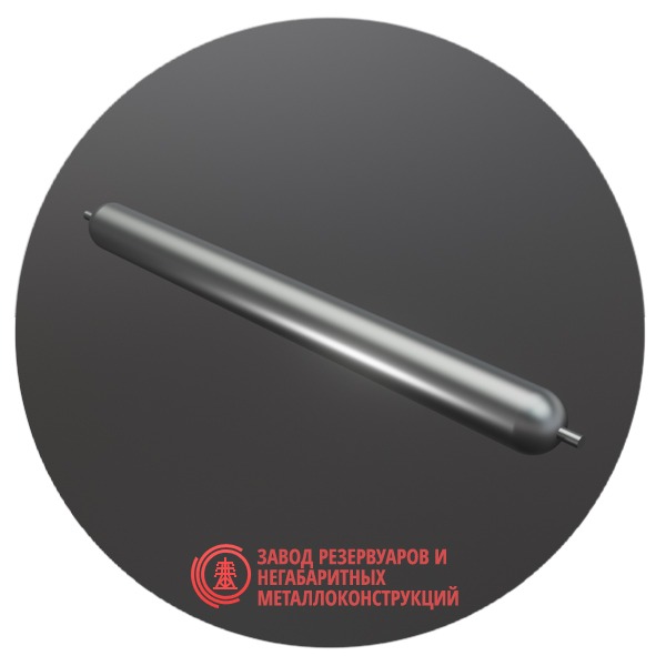 Регистры отопления однорядные РЭ-1x159x2.5-8000 мм