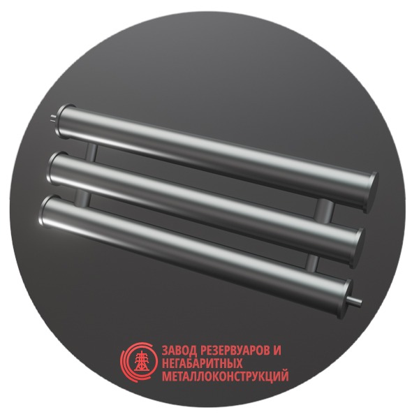 Регистры отопления трехрядные РСП-3x57x2.0-2000 мм